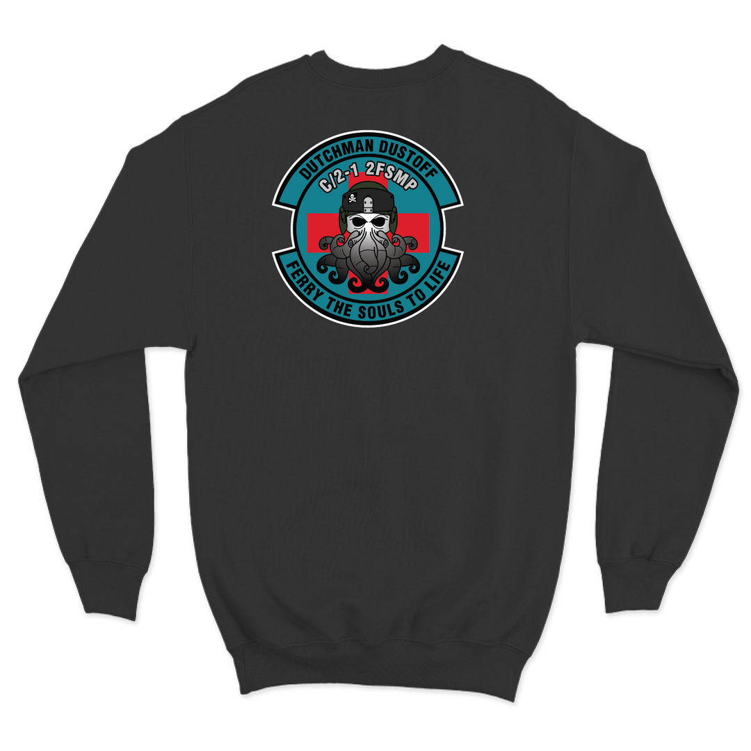 C Co, 2-1 GSAB, 2FSMP “Dutchman Dustoff” V2 Crewneck Sweatshirt