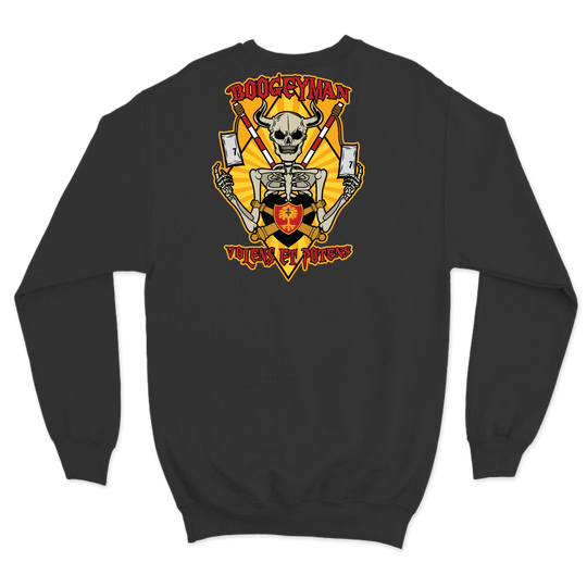 B BTRY, 1-320 FAR "BOOGEYMAN" Crewneck Sweatshirt