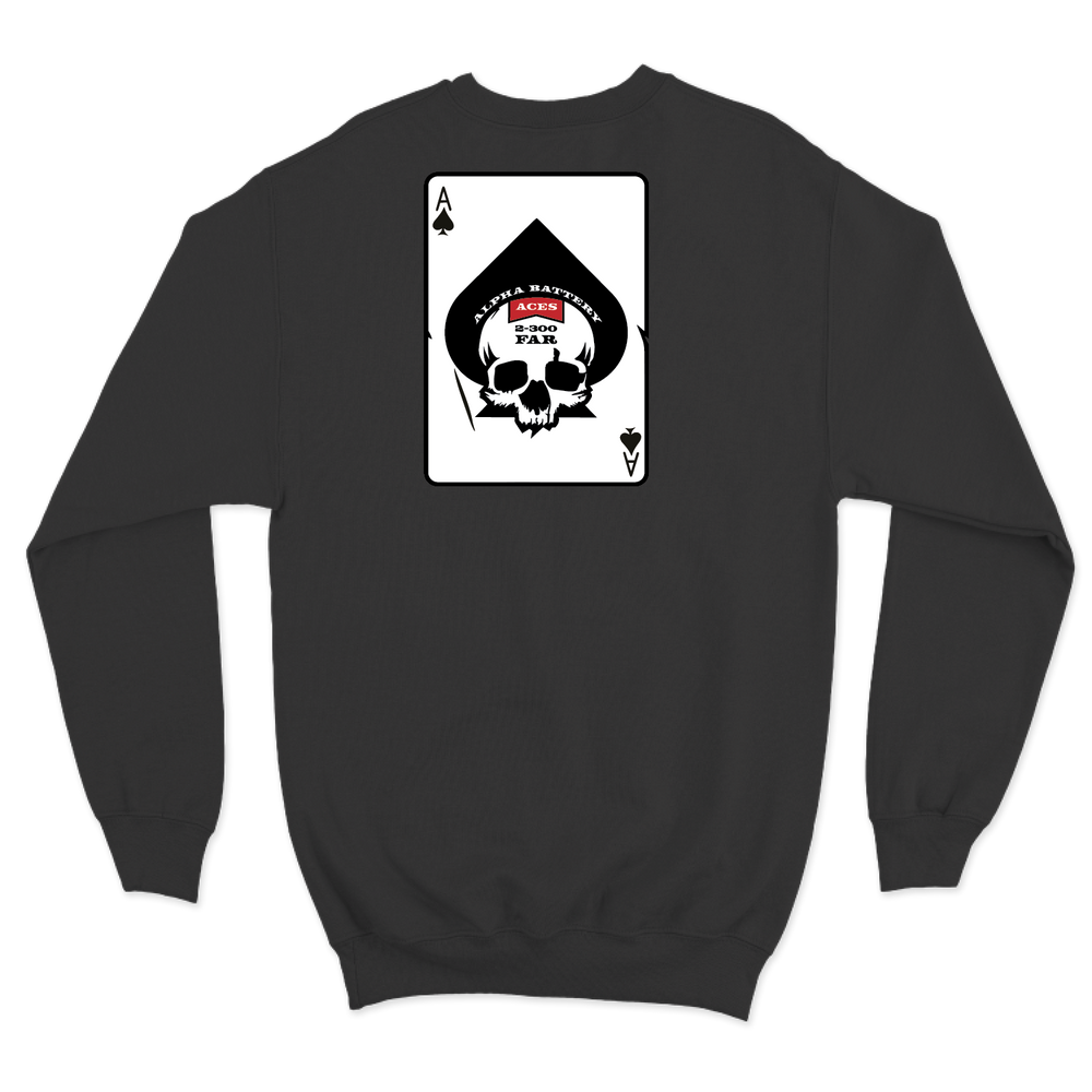 A BTRY, 2-300 FAR "ACES" Crewneck Sweatshirt