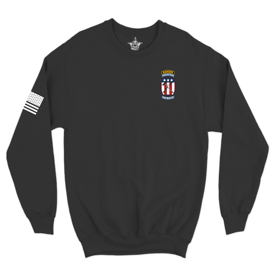 "Ghost Platoon", D Co, 317th BEB, 3 BCT 10th MTN Crewneck Sweatshirt