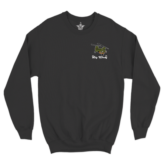 B Co, 1-214 GSAB "BIG WINDY" V1 Crewneck Sweatshirt