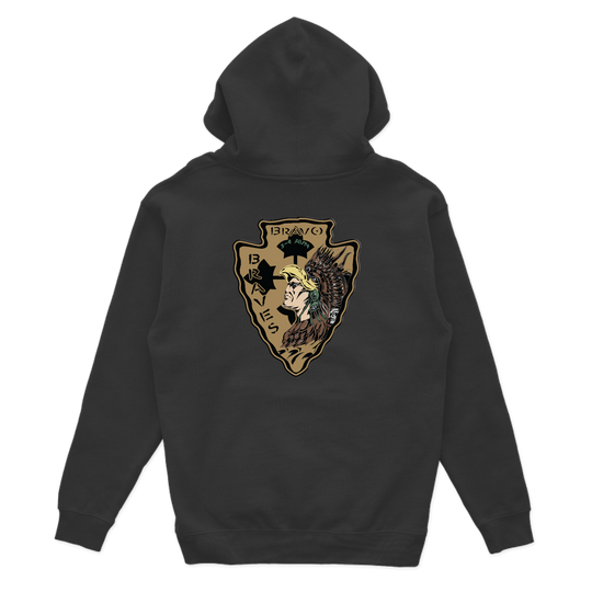 B Co, 3-4 AHB "Braves" Hoodies