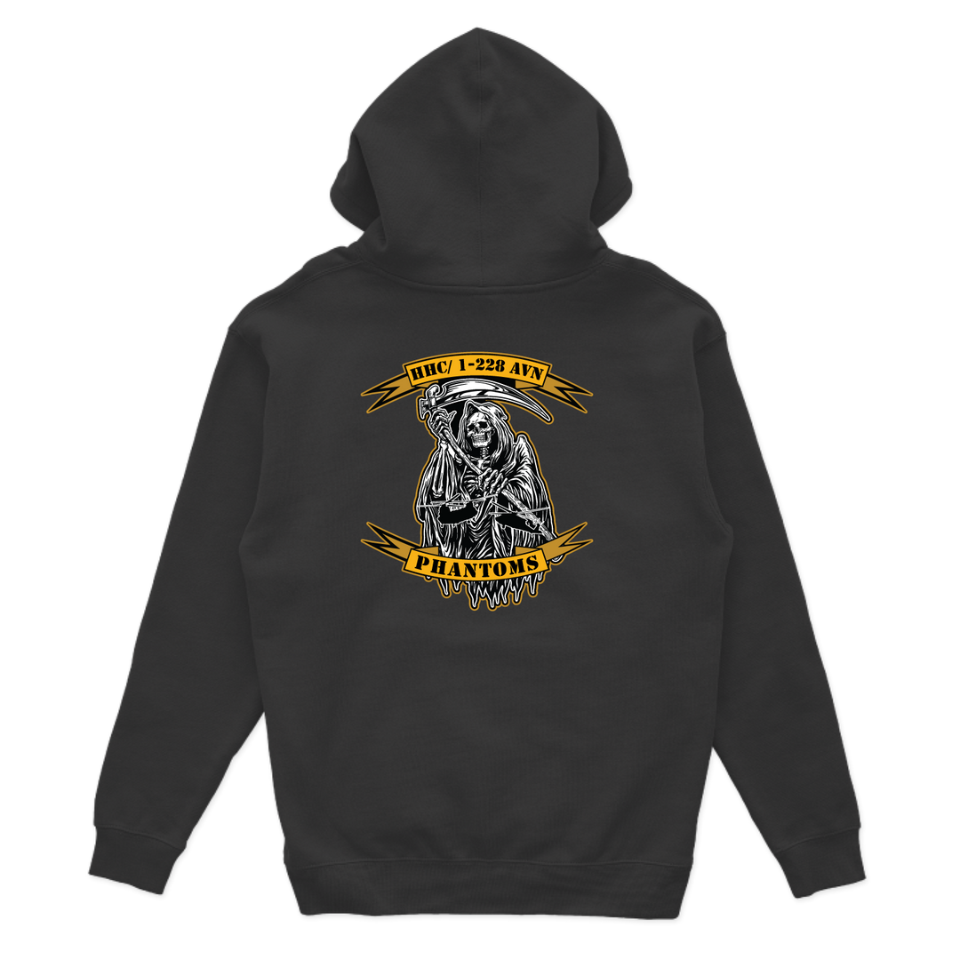 HHC 1-228th Phantoms Hoodies