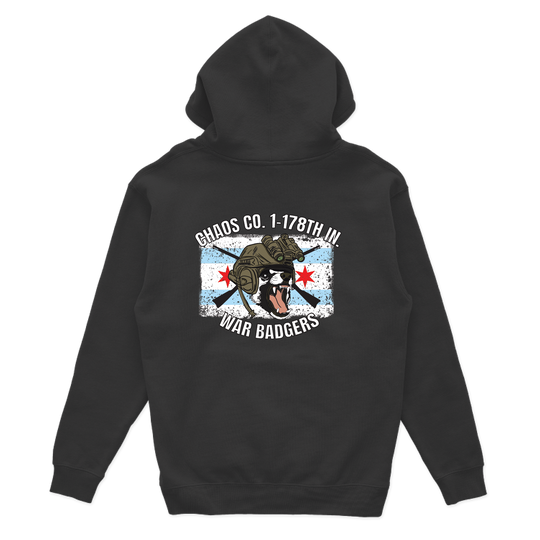 2nd PLT, C Co, 1-178TH IN "War Badgers" Hoodies