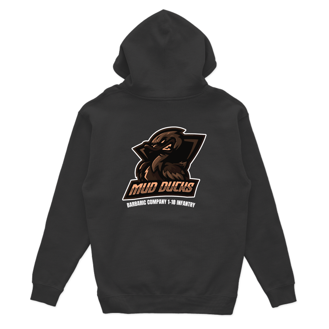 B Co, 1-18IN "Mud Ducks" Hoodies