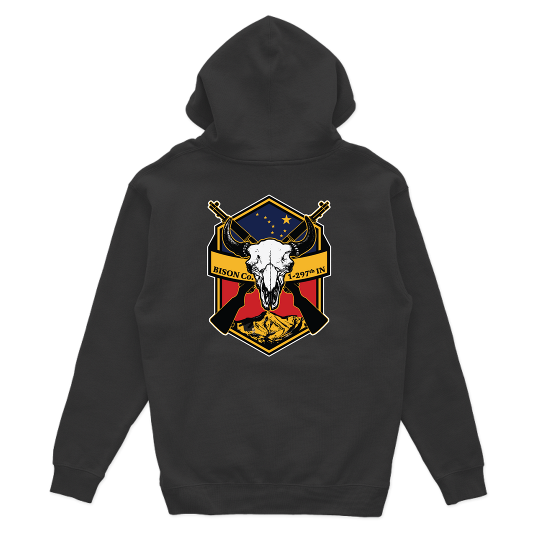 B Co, 1-297th IN BN Hoodies