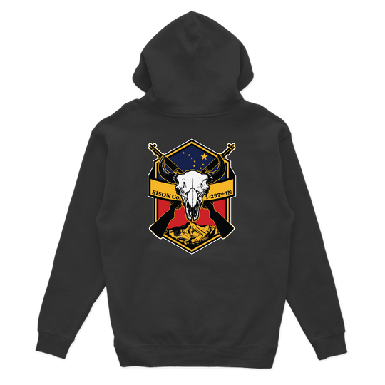 B Co, 1-297th IN BN Hoodies