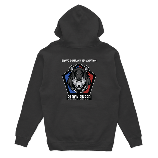 B Co, 12th AVN BN "Black Sheep" Hoodies