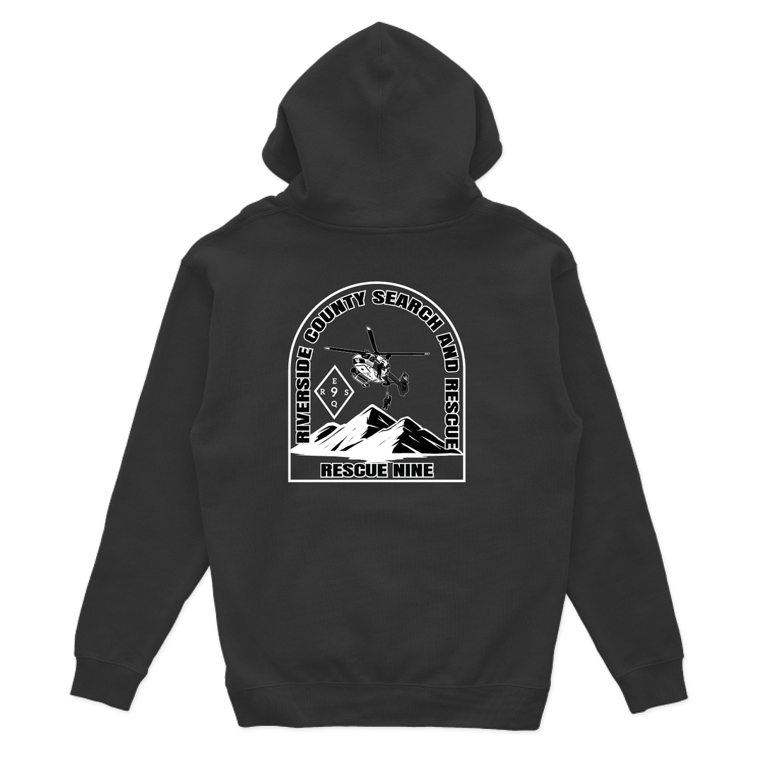 Riverside County Rescue 9 V2 Hoodies