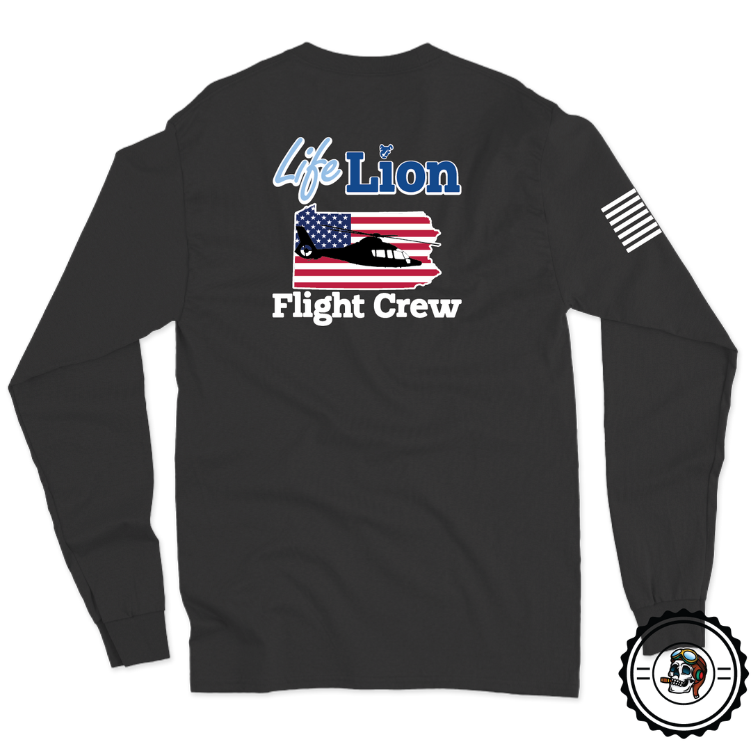 Life Lion Critical Care Transport V1 Long Sleeve T-Shirt