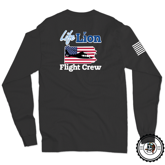 Life Lion Critical Care Transport V1 Long Sleeve T-Shirt