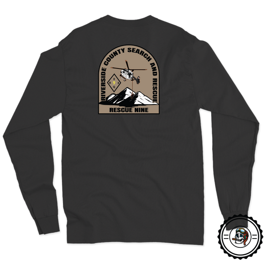 Riverside County Rescue 9 V3 Long Sleeve T-Shirt