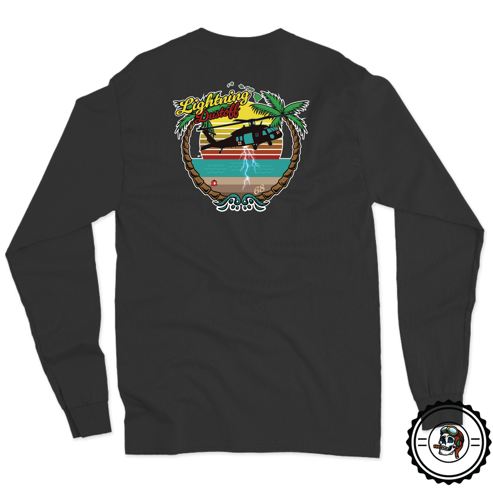 C Co, 3-25 AVN "Lightning DUSTOFF" 2024 Long Sleeve T-Shirt