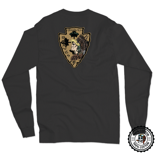 B Co, 3-4 AHB "Braves" Long Sleeve T-Shirt