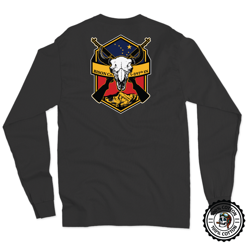 B Co, 1-297th IN BN Long Sleeve T-Shirt