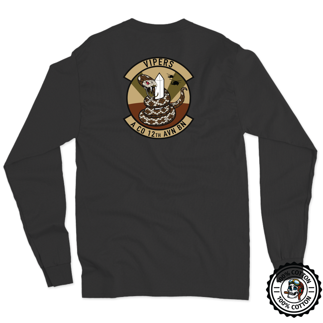 A Co, 12 AVN BN "Vipers" Long Sleeve T-Shirt