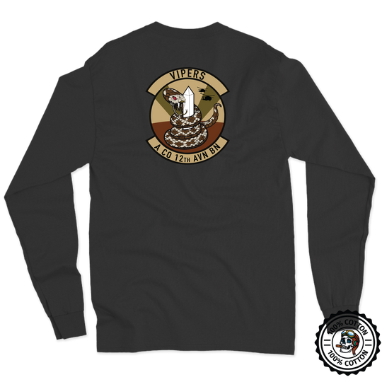 A Co, 12 AVN BN "Vipers" Long Sleeve T-Shirt