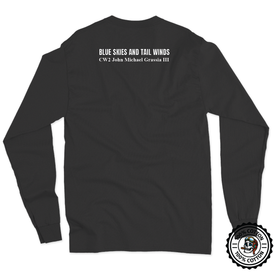 A Co 3-142 AHB “Raven” / Task Force Grassia Long Sleeve T-Shirt