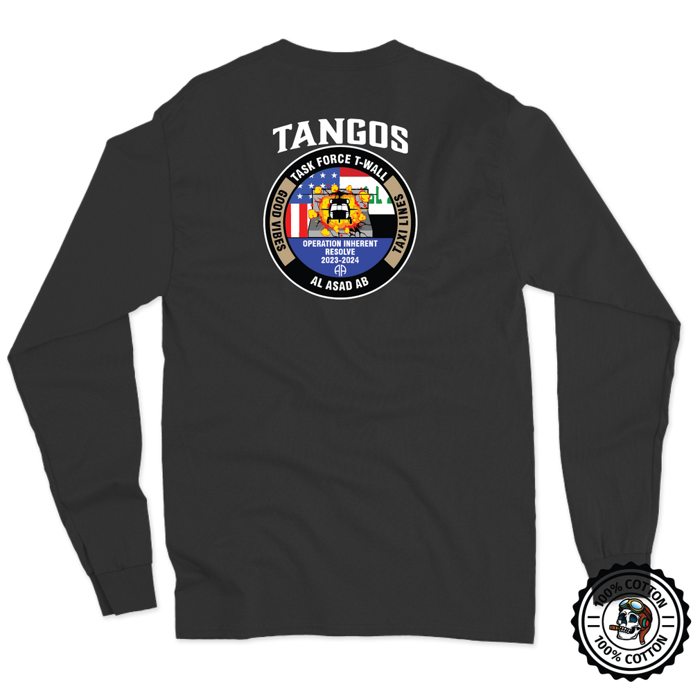 D Co, 3-82 GSAB "Darkhorse" Tangos Long Sleeve T-Shirt