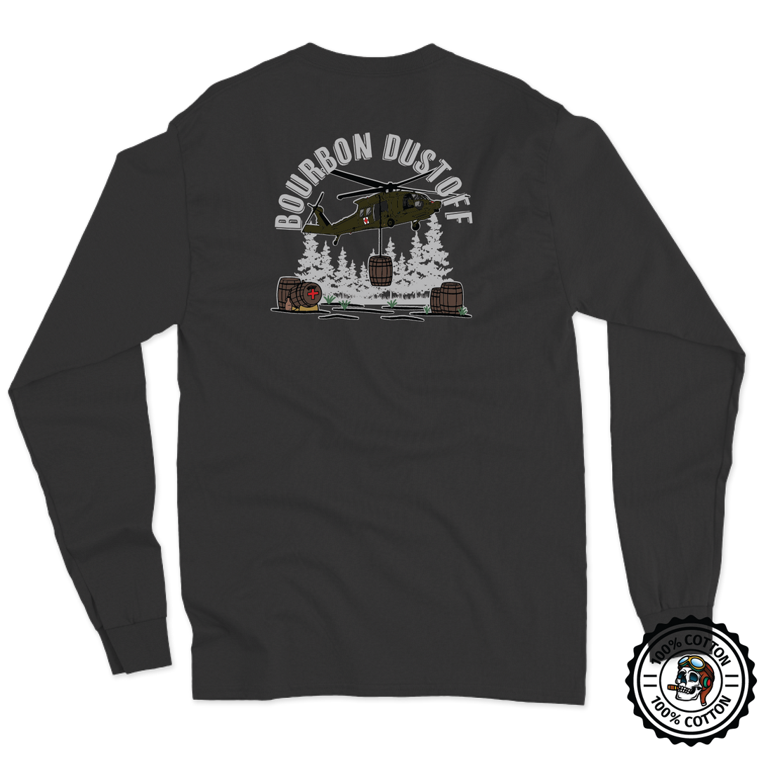 C Med, 5-159th "Bourbon Dustoff" Long Sleeve T-Shirt