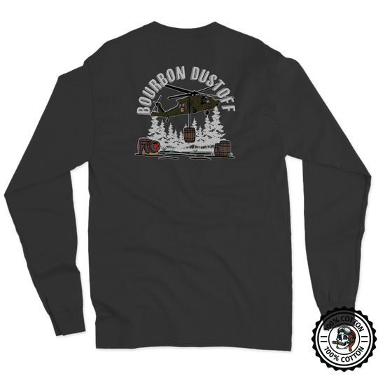 C Med, 5-159th "Bourbon Dustoff" Long Sleeve T-Shirt