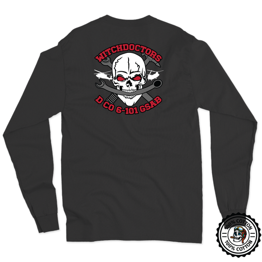 D Co, 6-101 AVN "Witchdoctors" Long Sleeve T-Shirt