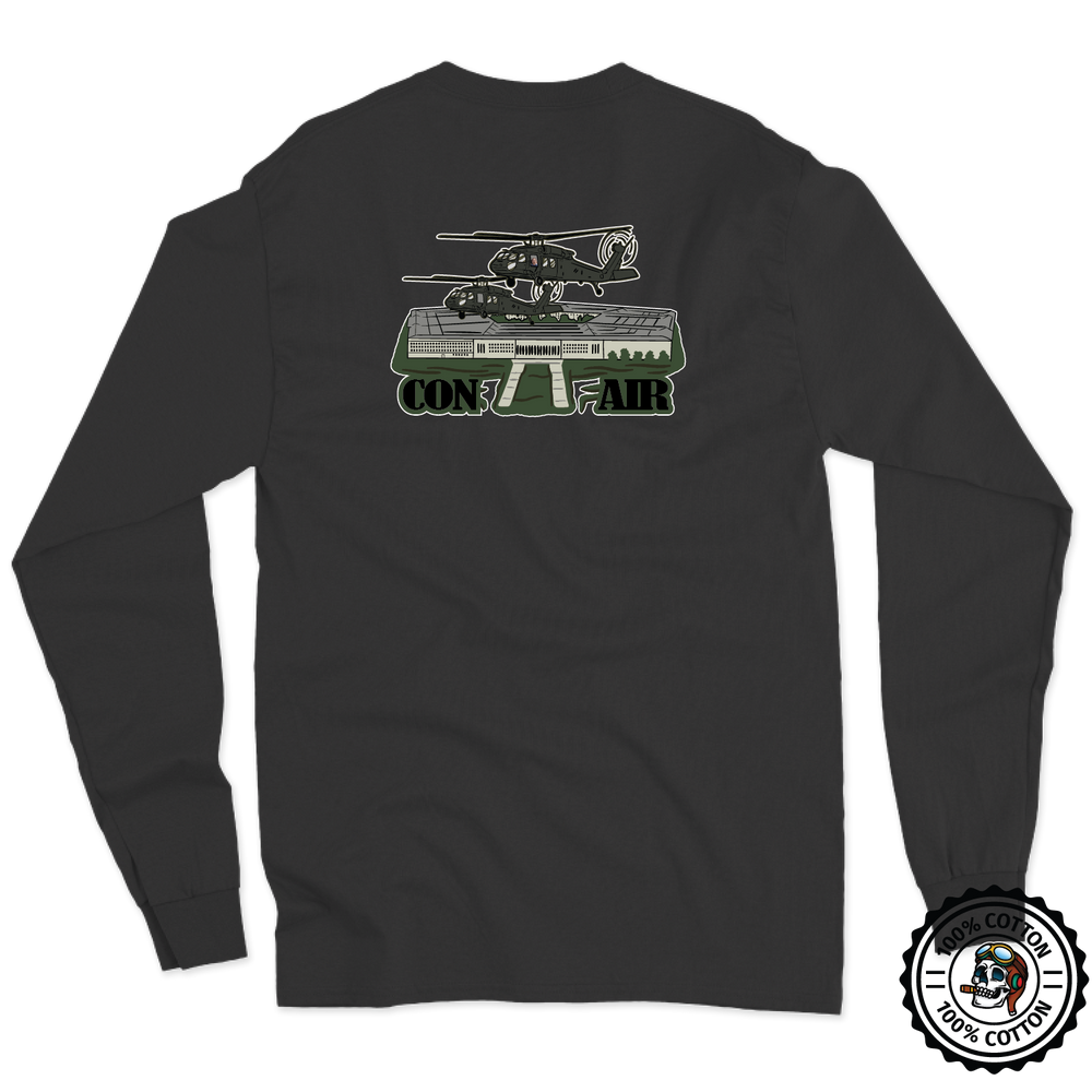 C Co, 12th AVN BN "CONAIR" v3 Long Sleeve T-Shirt