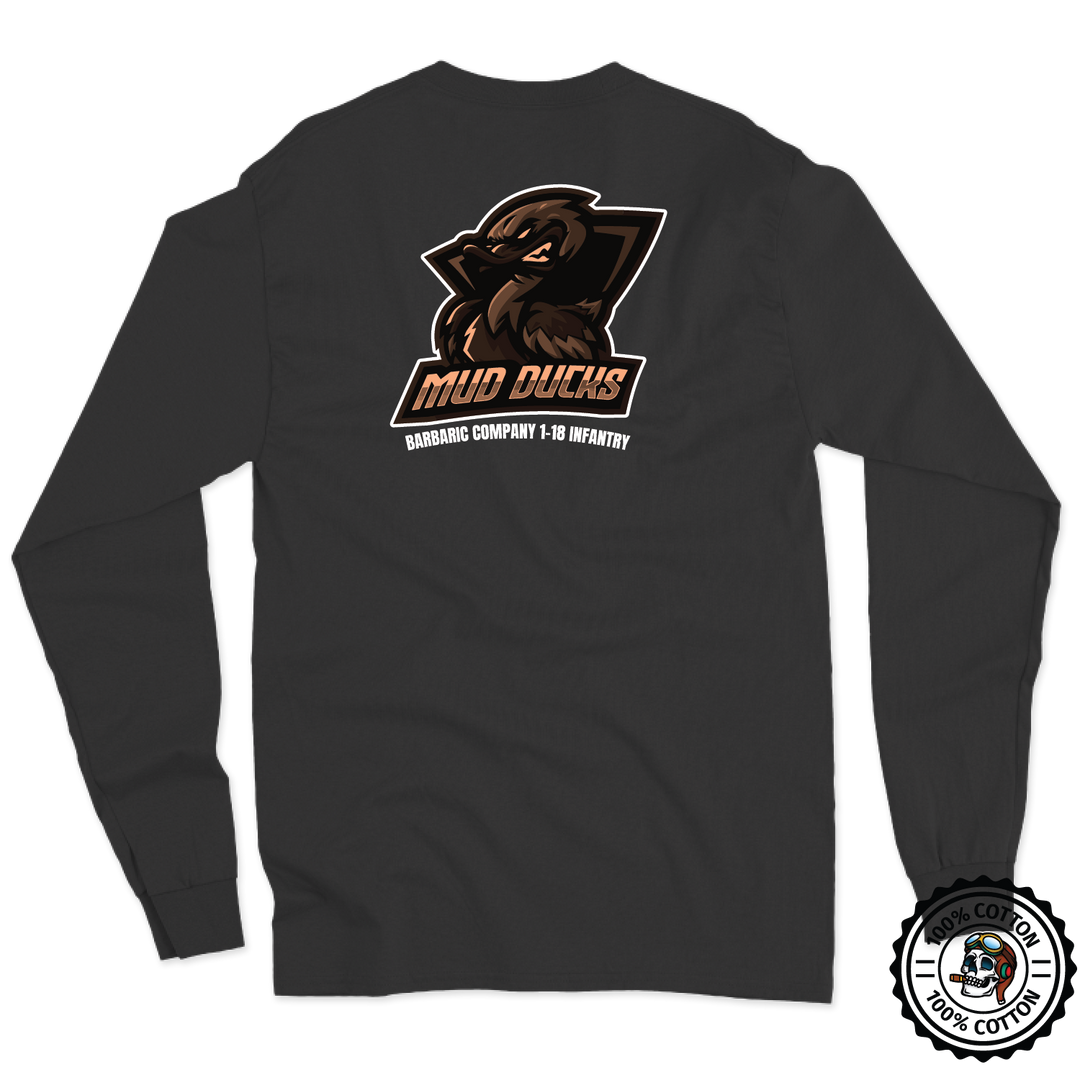 B Co, 1-18IN "Mud Ducks" Long Sleeve T-Shirt