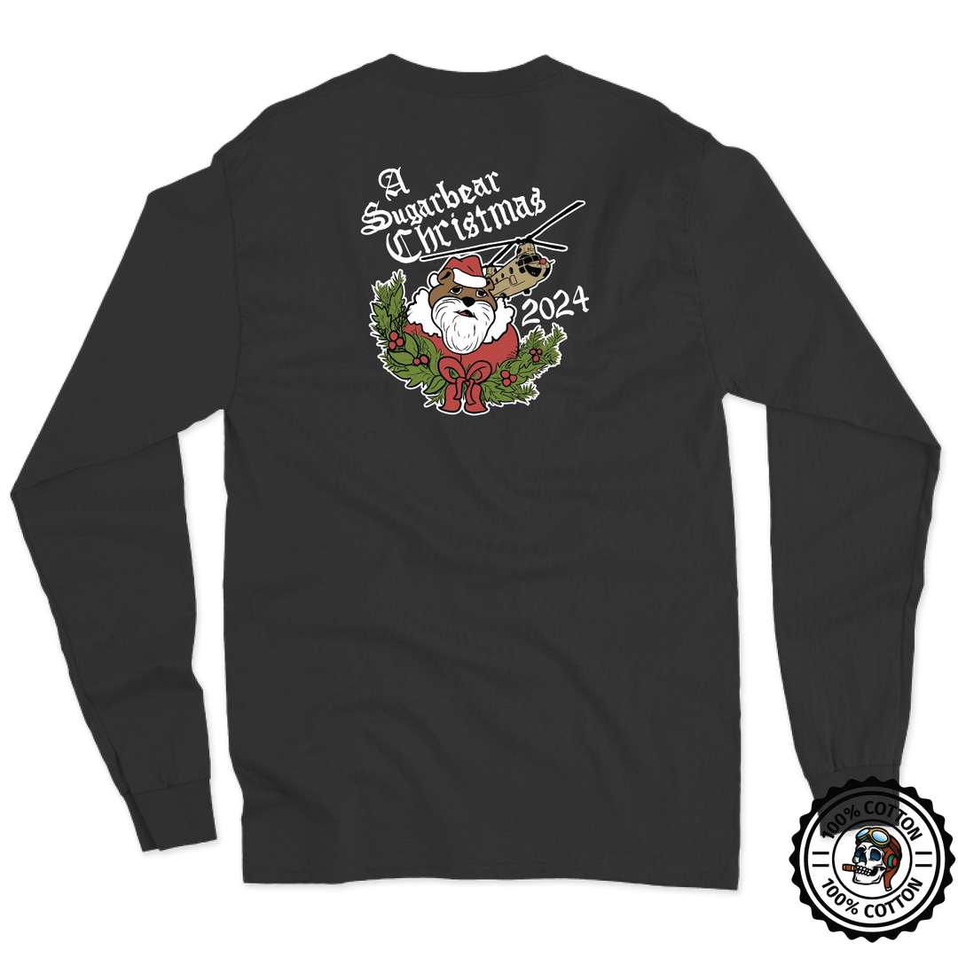 B Co, 1-52 GSAB "Sugar Bears" Christmas Long Sleeve T-Shirt