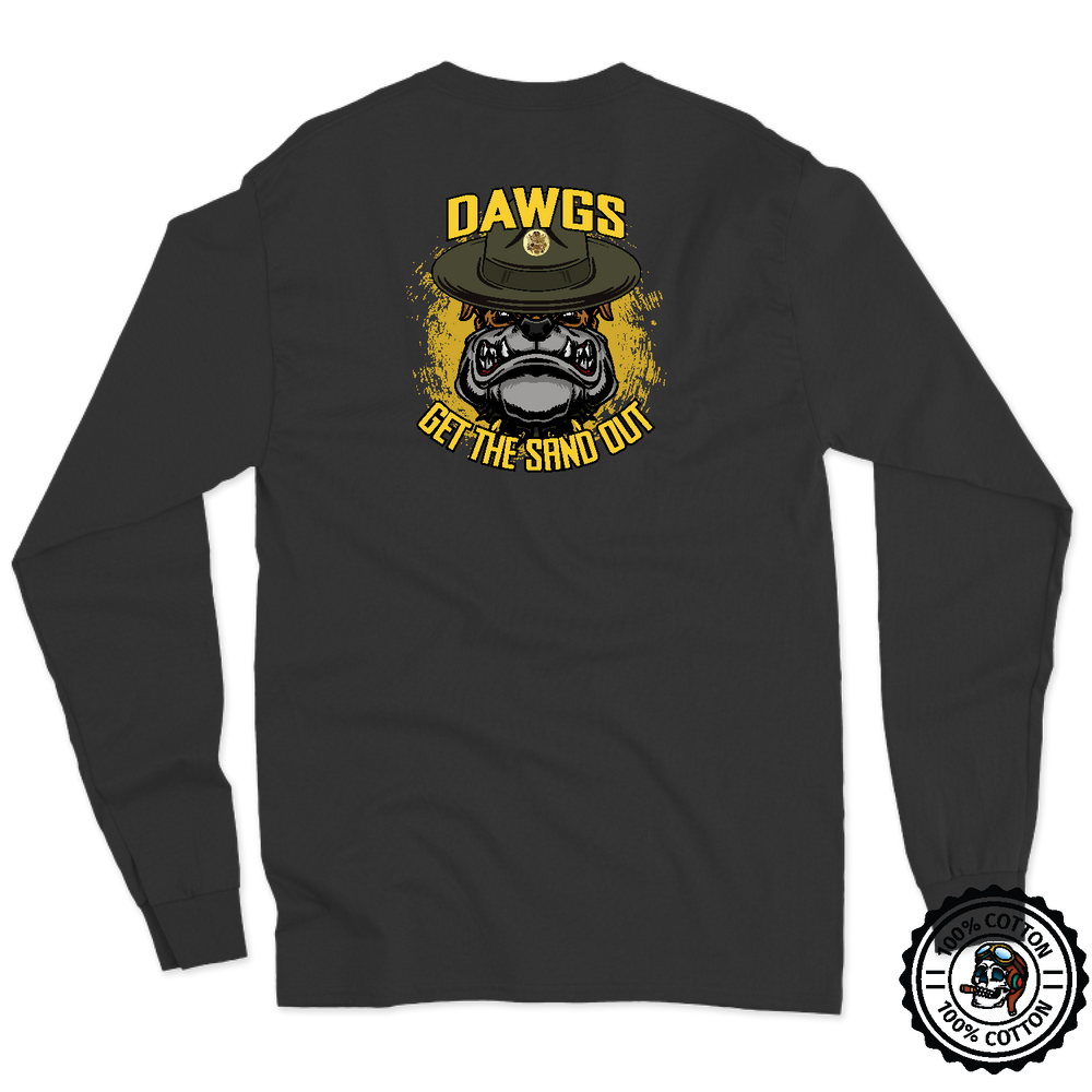 B Co, 30th AG BN (REC) "Bulldawgs" Long Sleeve T-Shirt