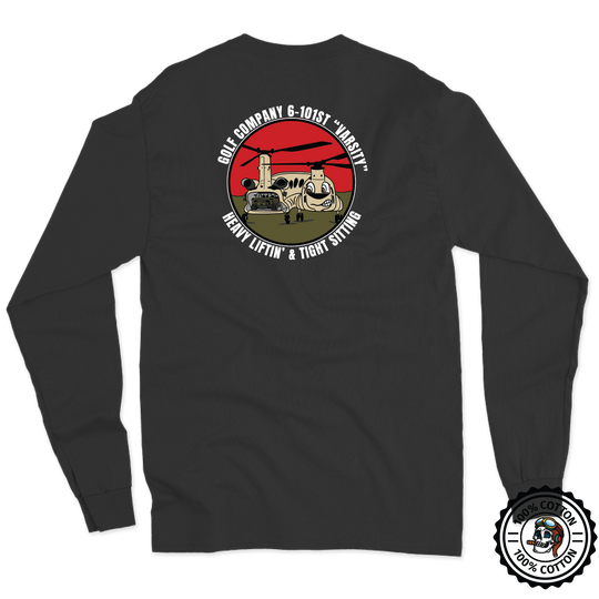 G Co, 6-101 CAB “Varsity” V1  Long Sleeve T-Shirt