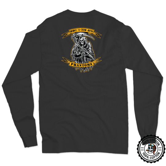 HHC 1-228th Phantoms Long Sleeve T-Shirt