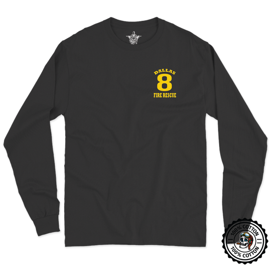 Dallas Fire Department - Station 8 Long Sleeve T-Shirt