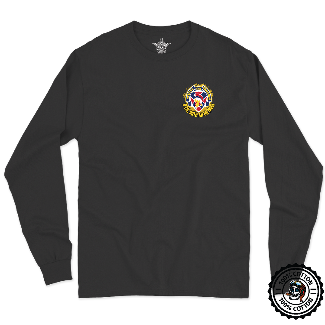 B Co, 30th AG BN (REC) "Bulldawgs" Long Sleeve T-Shirt