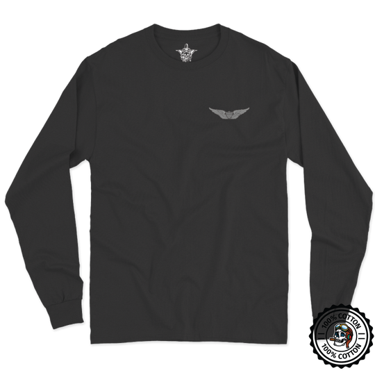 A Co, 1-135th AHB "Dogs of Night" Pilot Long Sleeve T-Shirt