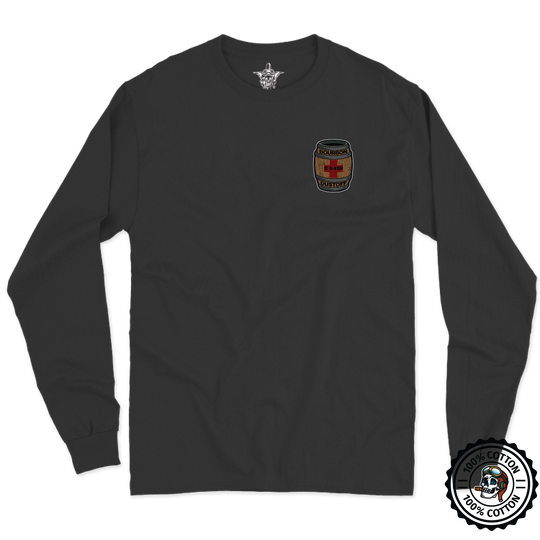 C Med, 5-159th "Bourbon Dustoff" Long Sleeve T-Shirt