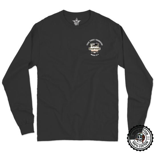 B Co 3-142 AHB “Empire” / Task Force Frankoski Long Sleeve T-Shirt