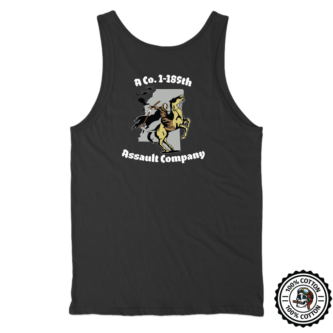 A Co, 1-185 AHB "Pale Horse" Tank Tops