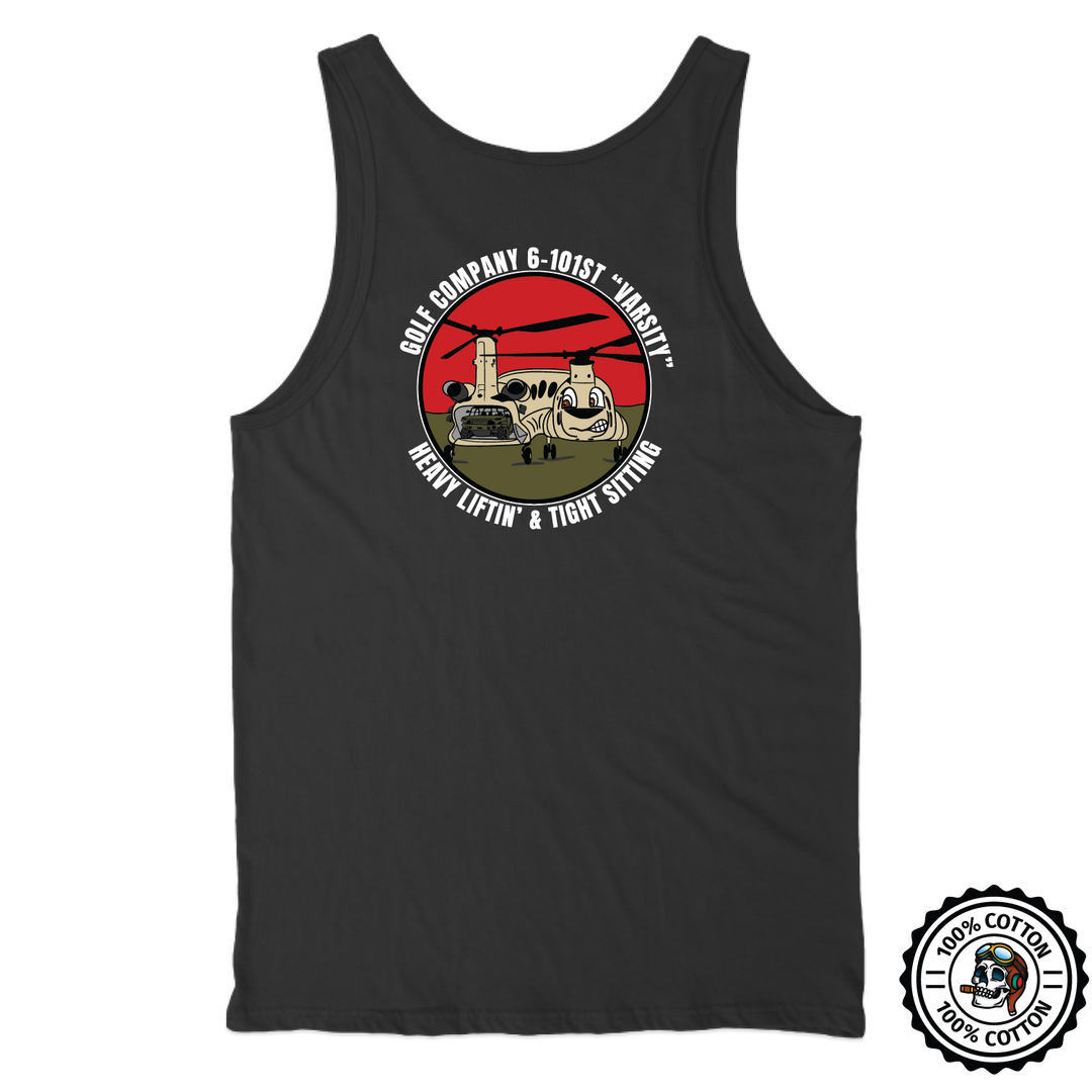 G Co, 6-101 CAB “Varsity” V1  Tank Tops