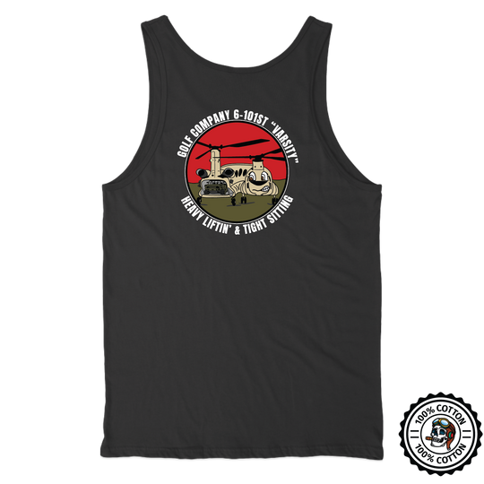 G Co, 6-101 CAB “Varsity” V1  Tank Tops