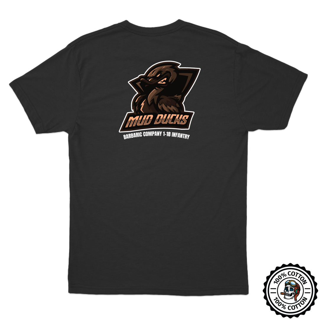 B Co, 1-18IN "Mud Ducks" T-Shirts