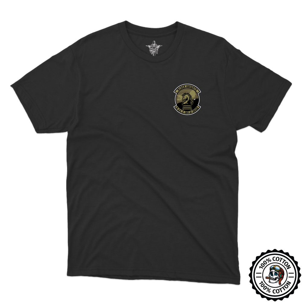 B Co, 2-501 GSAB “Black Knights” V3 T-Shirts