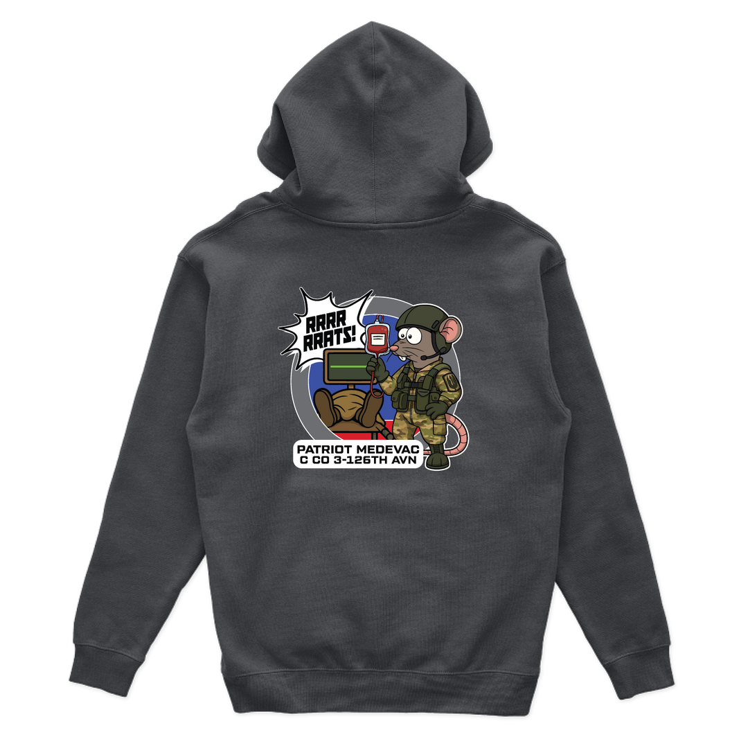 C Co, 3-126 Medic Section Hoodies