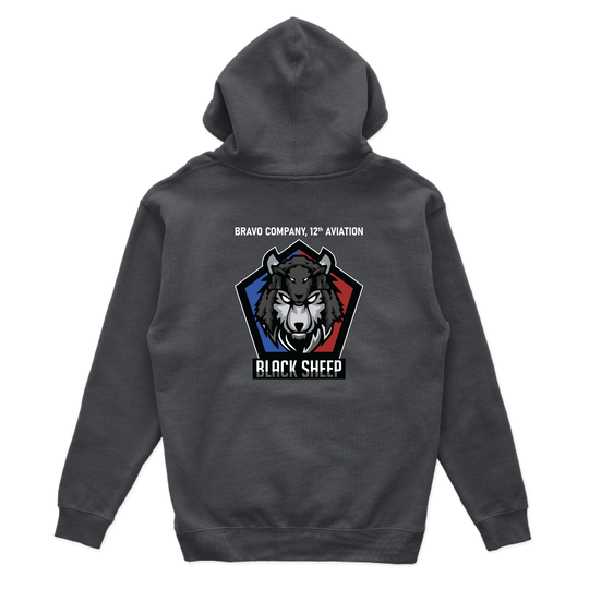 B Co, 12th AVN BN "Black Sheep" Hoodies