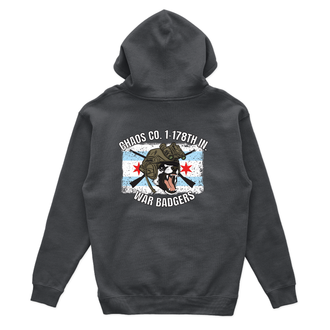2nd PLT, C Co, 1-178TH IN "War Badgers" Hoodies