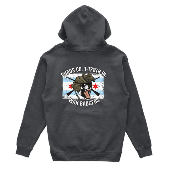 2nd PLT, C Co, 1-178TH IN "War Badgers" Hoodies