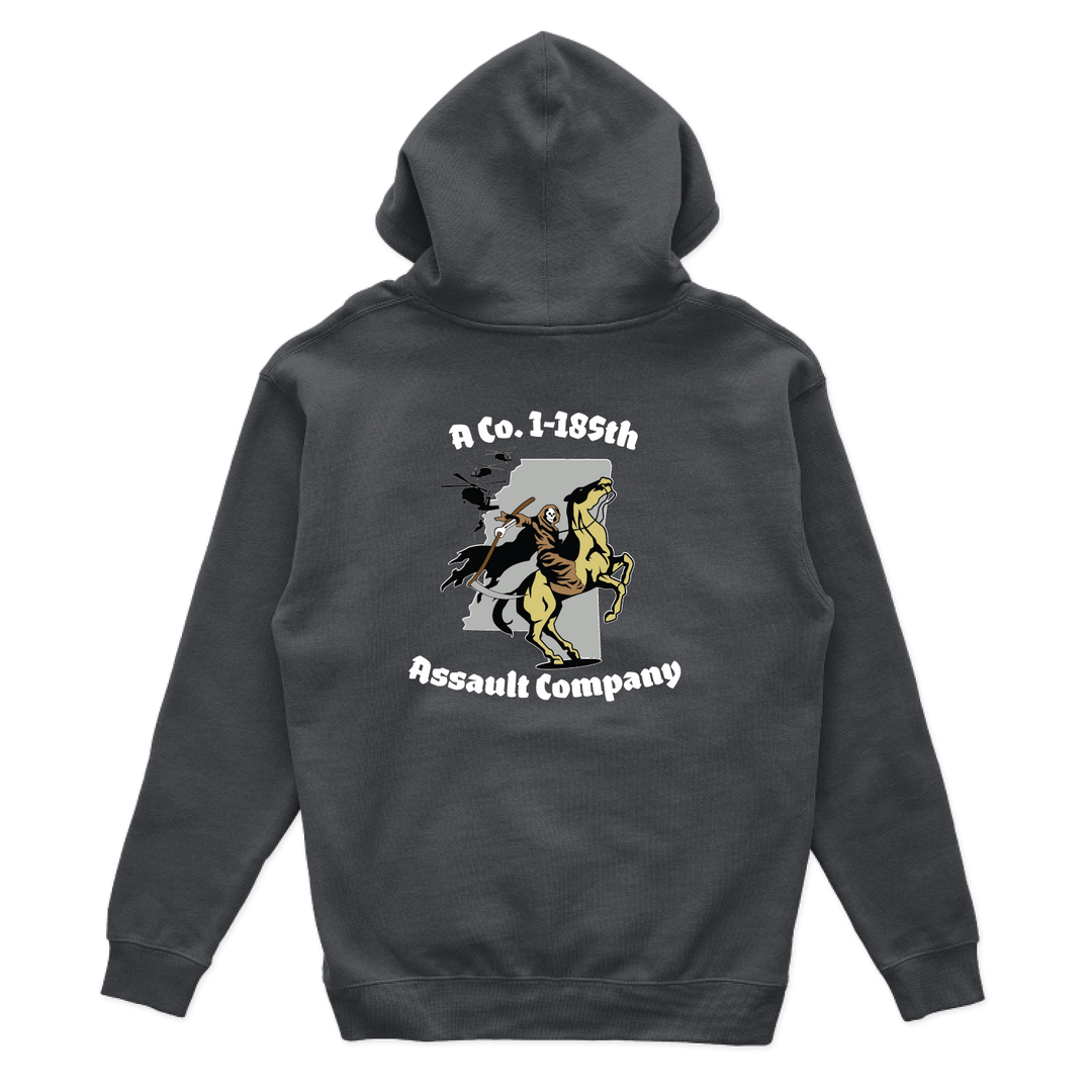 A Co, 1-185 AHB "Pale Horse" Hoodies