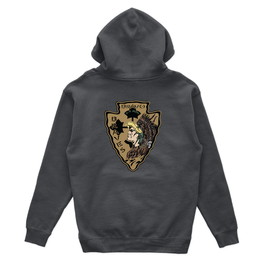 B Co, 3-4 AHB "Braves" Hoodies