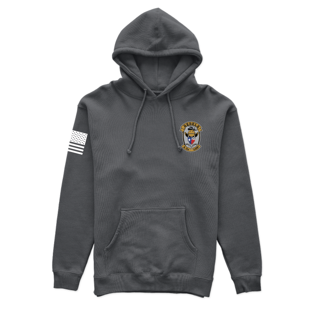 A Co, 1-158 AHB "Rebels" Hoodies