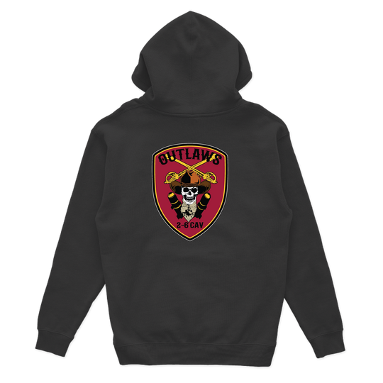 D Co, 2-6 CAV "Outlaws" Hoodies